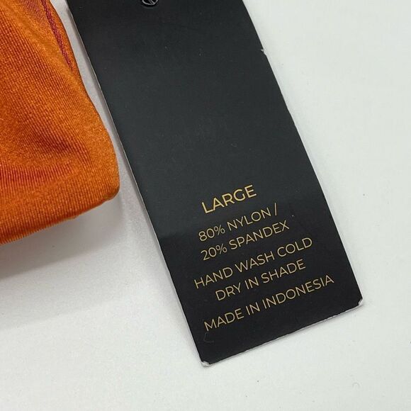 Joues De Sable Dominique Bikini Top Sz L Brown Sugar Swimwear - Picture 5 of 10